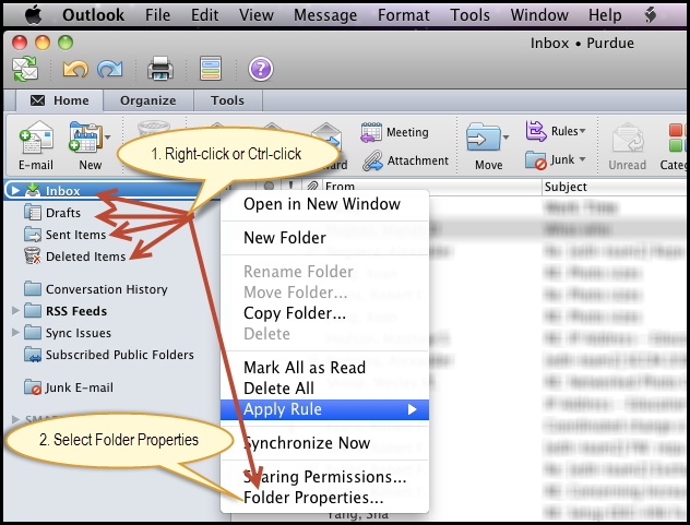 outlook 2011 for mac and exchange online